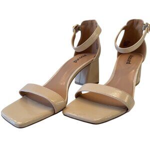 Abound Finn Ankle Strap Sandal Size 7 Nordsromrack Nude Color NWOB $40